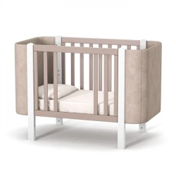 Комплект Кошара Монако 5в1 Велур Капучино + Бяло - Img 4