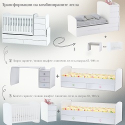 ОБЗАВЕЖДАНЕ СЪНЛИВКО РОЗОВ - КОШАРКА ЛЕЙДИ, СКРИН И ГАРДЕРОБ - Img 4