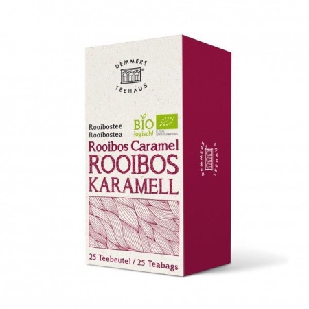 Ceai Demmers Quick-T Organic Rooibos Caramel, 25 plicuri, 43 grame - Img 1