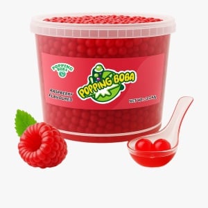 Bubble Tea Zmeură 3.2kg – Bază pentru Băuturi Bubble Tea Aromă Raspberry
