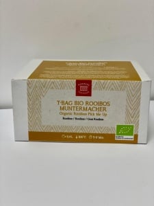 Ceai Demmers T-Bag Bio Rooibos Pick Me Up , 20 plicuri, 120 grame - Img 1