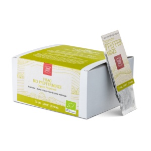 Ceai Demmers T-Bag Bio Organic Peppermint, 20 plicuri, 40 g - Img 2