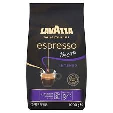 Cafea Boabe Lavazza Espresso Barista Intenso, 1kg, Black Espresso, Cappuccino, Latte