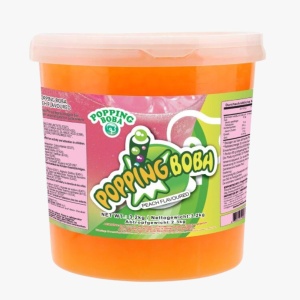 Bubble Tea Piersică 3.2kg – Bază pentru Băuturi Bubble Tea Aromă Peach - Img 2