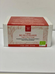 Ceai Demmers T-Bag Bio Blood Orange, 15 plicuri, 90 g