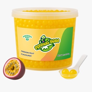 Bubble Tea Fructul Pasiunii 3.2kg – Bază pentru Băuturi Bubble Tea Aromă Passion Fruit