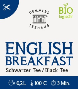 Ceai Demmers Quick-T Organic English Breakfast, 25 plicuri, 43,75 g - Img 2