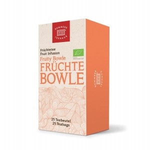 Ceai Demmers Quick-T Organic Fruity Bowle, 25 plicuri, 75 g
