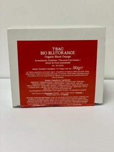 Ceai Demmers T-Bag Bio Blood Orange, 15 plicuri, 90 g - Img 2