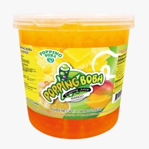 Bubble Tea Mango 3.2kg – Bază pentru Băuturi Bubble Tea Aromă Mango - Img 2