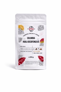 Cafea boabe Columbia Huila Decofeinizată 250g – Specialty Coffee SCA 84.5 - Img 2