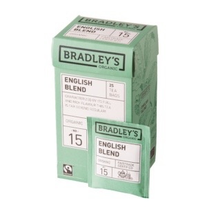 Ceai Bradley’s Organic English Blend – Cutie cu 25 Plicuri - Img 2