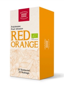 Ceai Demmers Quick-T Bio Organic Red Orange, 25 plicuri, 75 g