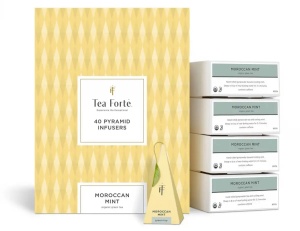 Ceai Tea Forte Moroccan Mint ECO – Cutie cu 40 Piramide