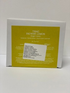 Ceai Demmers T-Bag Lemon Ginger, 20 plicuri, 60 grame - Img 3