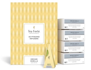 Ceai Tea Forte Orchid Vanilla – Cutie cu 10 Piramide