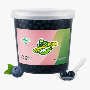 Bubble Tea Afine 3.2kg – Bază pentru Băuturi Bubble Tea Aromă Blueberry