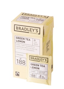 Ceai Bradley’s Organic Green Tea Lemon – Cutie cu 25 Plicuri - Img 2