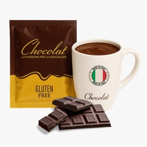 Ciocolată Caldă Densă Neagră Chocolat – Cutie cu 36 Plicuri - Img 2