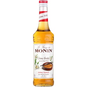 Sirop Creme Brulee MONIN 0.7L – Sirop Premium pentru Cafea și Deserturi