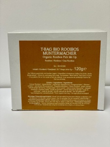 Ceai Demmers T-Bag Bio Rooibos Pick Me Up , 20 plicuri, 120 grame - Img 3
