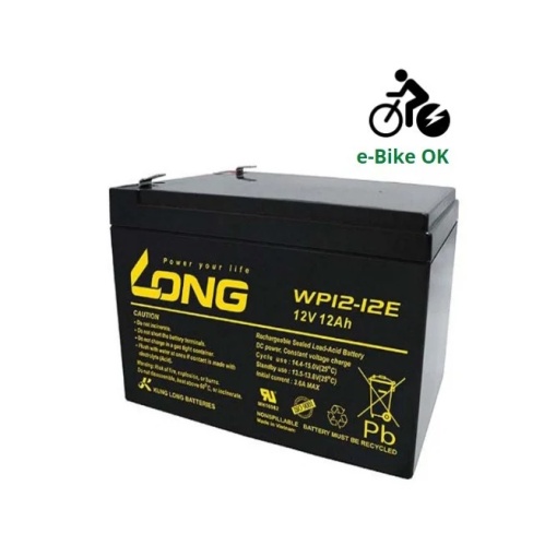Stacionarna baterija LONG WP12-12E, 12V 12Ah