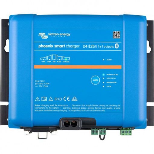 PUNJAČ AKUMULATORA Victron Energy Phoenix Smart 24V/25A (1+1) IP43 - Img 1