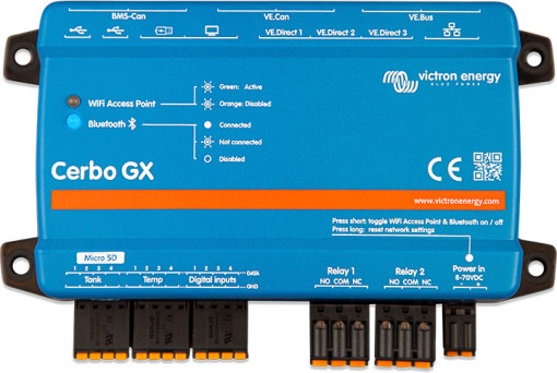 VICTRON ENERGY CERBO GX monitoring