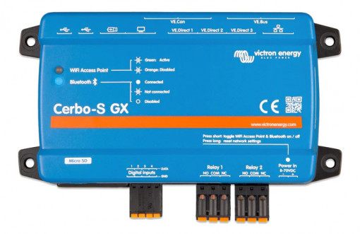 VICTRON ENERGY CERBO-S GX monitoring