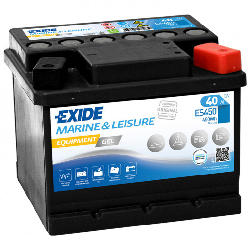 Exide Equipment Gel ES450 12V 40Ah