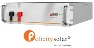 Litijumska rack baterija Felicitysolar FLH48100UMG1, 5.12kWH