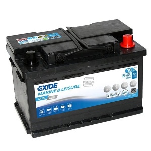 Akumulator EXIDE DUAL AGM EP600 12V 70Ah (C20)