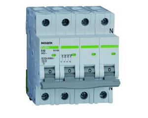 AC Automatski osigurač 6 kA, karakteristika C, 20 A, 3+N-polni Ex9BN 3PN C20