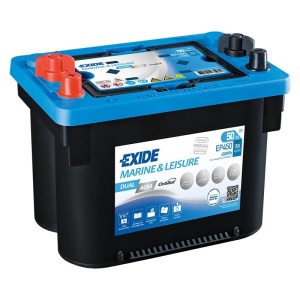 AKUM. EXIDE DUAL AGM EP450 DC 12V 50Ah