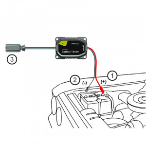 Pro-User IBT1 Bluetooth tester akumulatora