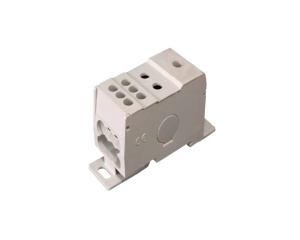 Distributivni blok 1-polni CU 1 ulaz x 4+2 izlaza 80A