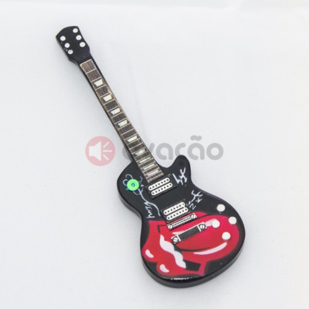 Iman Guitarra Tongue Tribute - Rolling Stones
