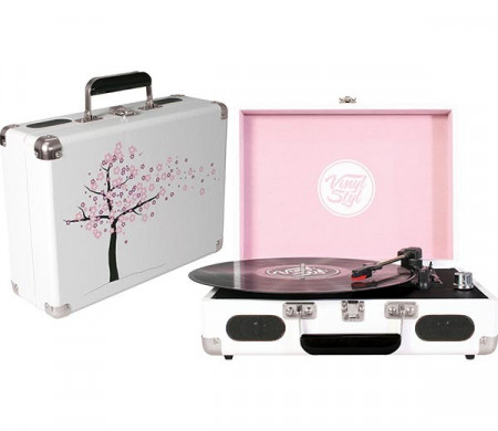 Gira Discos Vinyl Styl - Cherry Blossom