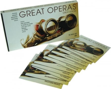 Great Operas - Great Voices (10DVD)