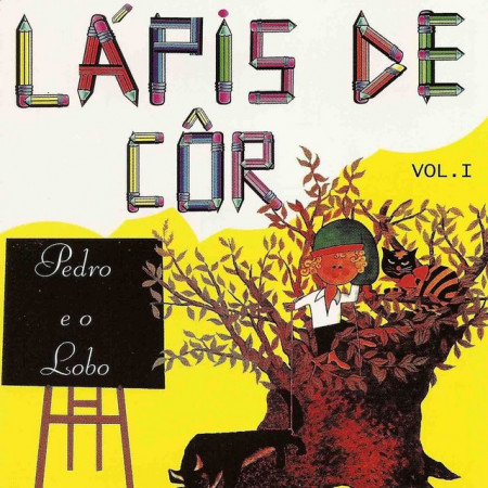 Pedro e o Lobo - Col. Lapis Cor