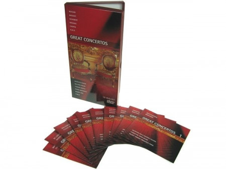 Various Composers: Great Concertos (10DVD)