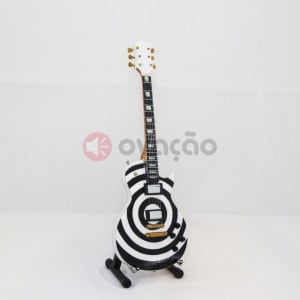 Mini-Guitarra Gibson Les Paul Bullseye - Zakk Wylde - Black Label Society