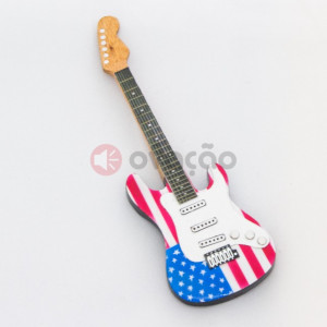 Iman Guitarra USA Flag