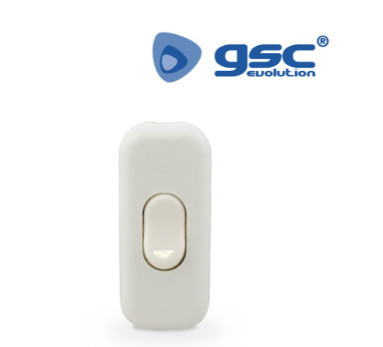 001101094 - 8433373010949 Interruptor de passo 2A Branco