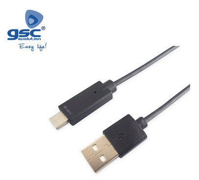 001402969 - 8433373029699 Cabo USB macho para USB Tipo C macho 3.0 - 1,5M