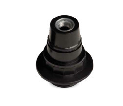 002200732 - 8436021947321 Casquilho semi-roscado em baquelite E14 Preto