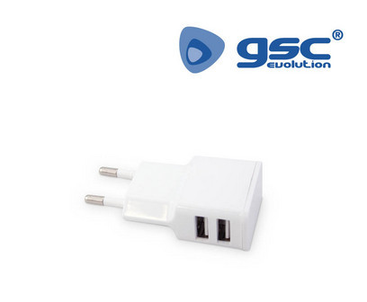 105515001 - 8433373022973Carregador 230V para 2 USB