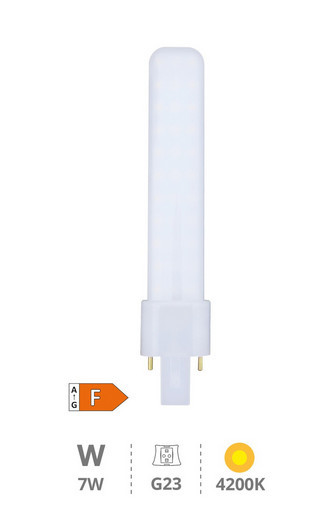 200630014 - 8433373063730Lâmpada LED PL 7W G23 4200K