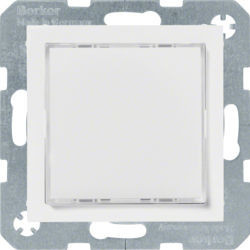 29528989 - S.1/B.x - Sinaliz. LED verde/enc, branco HAGER EAN:4011334414346