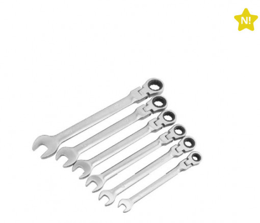 502055031 - 8433373068346Chave combinada com catraca articulada CR-V 14mm